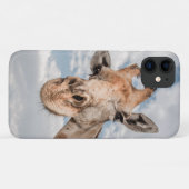Coques Case-Mate iPhone Giraffe curieuse (Dos (Horizontal))