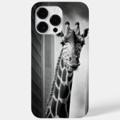 Coques Case-Mate iPhone Giraffe dans une cityscape (Verso)