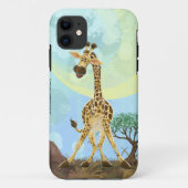 Coques Case-Mate iPhone Giraffe de la Parade Animale (Dos)