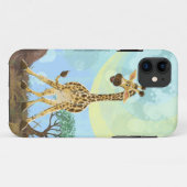 Coques Case-Mate iPhone Giraffe de la Parade Animale (Dos (Horizontal))