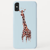 Coques Case-Mate iPhone Giraffe de l'art faunique (Dos)