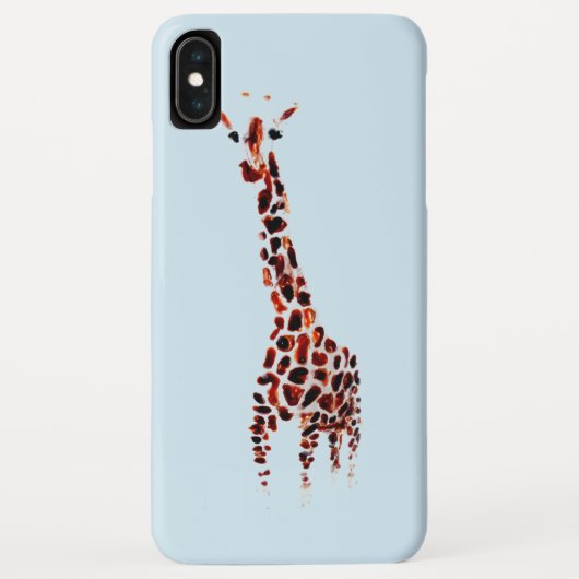 Coques Case-Mate iPhone Giraffe de l'art faunique (Dos)