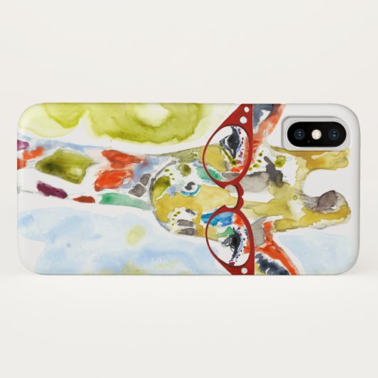 Coques Case-Mate iPhone Giraffe de pantalons (Dos (Horizontal))