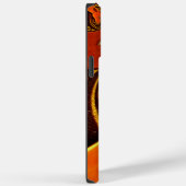 Coques Case-Mate iPhone Giraffe drôle : Un charme africain kaléidoscopique (Verso / Droite)