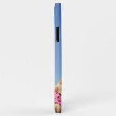 Coques Case-Mate iPhone Giraffe en casquette rose étincelant (Dos/Droite)