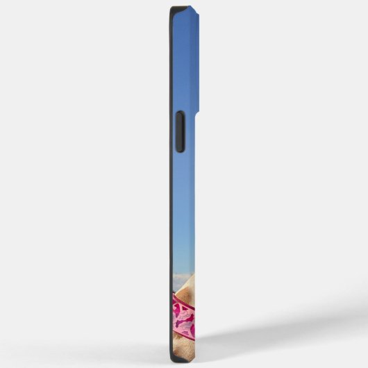 Coques Case-Mate iPhone Giraffe en casquette rose étincelant (Verso / Droite)