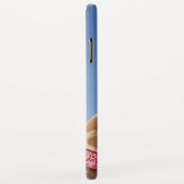 Coques Case-Mate iPhone Giraffe en casquette rose étincelant (Dos/Droite)