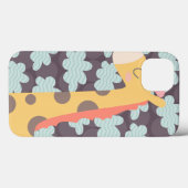 Coques Case-Mate iPhone Giraffe et nuages (Verso (horizontal))