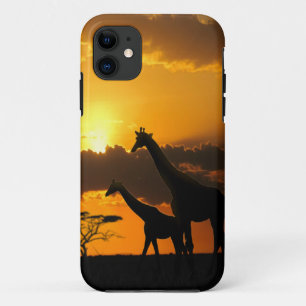Coques Pour iPhone Giraffe Famille 2