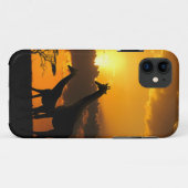 Coques Case-Mate iPhone Giraffe Famille 2 (Dos (Horizontal))