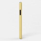 Coques Case-Mate iPhone Giraffe Fleurs de Portrait Jaunes (Dos/Droite)
