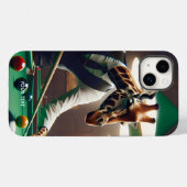 Coques Case-Mate iPhone Giraffe Imaginaire Jouer Snooker (Verso (horizontal))