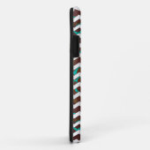 Coques Case-Mate iPhone Giraffe Impression Brown et Turquoise (Dos/Droite)
