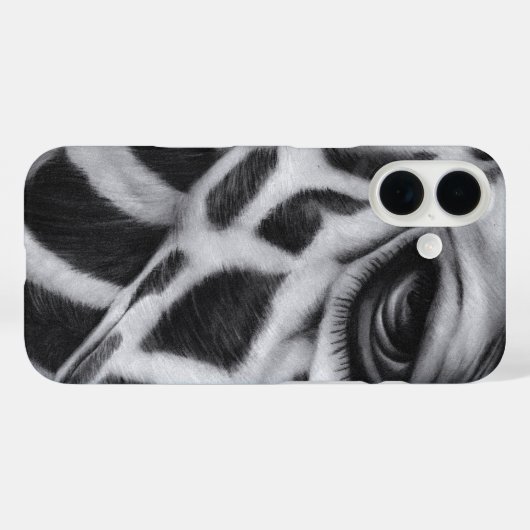 Coques Case-Mate iPhone Giraffe L'Oeil (Verso (horizontal))