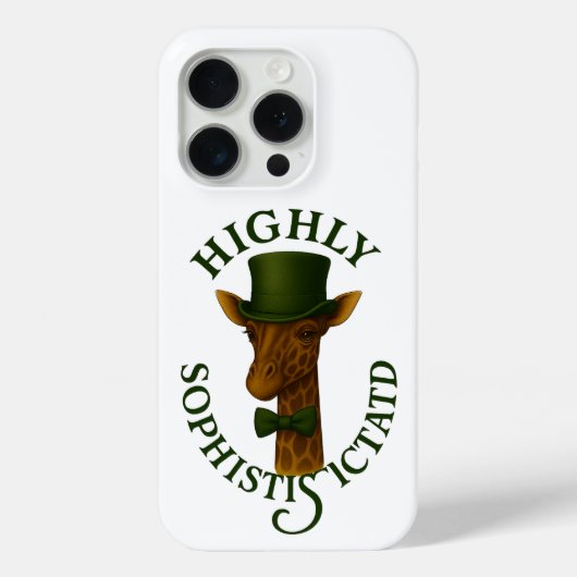 Coques Case-Mate iPhone Giraffe sophistiquée (Verso)