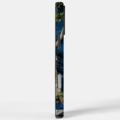 Coques Case-Mate iPhone Giraffe sous une lune bleue (Verso / Droite)