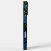 Coques Case-Mate iPhone Giraffe sous une Pleine lune (Verso / Droite)