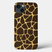 Coques Case-Mate iPhone Giraffe Spotted Background (Verso)