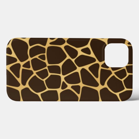 Coques Case-Mate iPhone Giraffe Spotted Background (Verso (horizontal))
