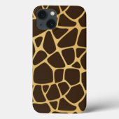 Coques Case-Mate iPhone Giraffe Spotted Background (Verso)