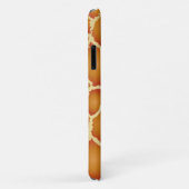 Coques Case-Mate iPhone Giraffe Véritable Peau Texture Brown (Dos/Droite)