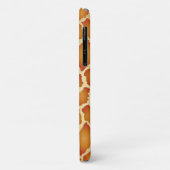 Coques Case-Mate iPhone Giraffe Véritable Peau Texture Brown (Dos/Gauche)