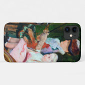 Coques Case-Mate iPhone Girl Riding a Carrie, Mary Cassatt (Dos (Horizontal))