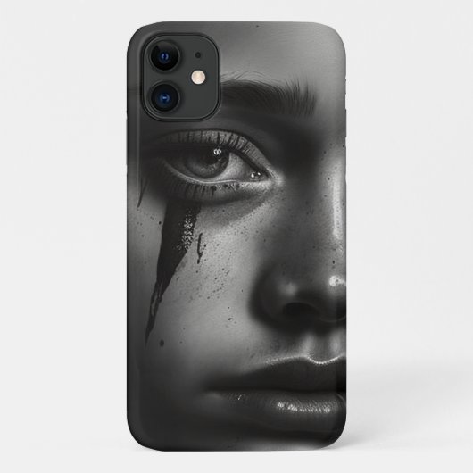Coques Case-Mate iPhone Girl with tears (Dos)