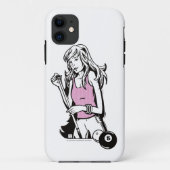 Coques Case-Mate iPhone Girly Cue (Dos)