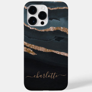 Coque Pour Pour iPhone 14 Pro Max Girly Gold Parties scintillant Stylish Chic Nom Pe