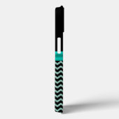 Coques Case-Mate iPhone Girly Jeweled Turquoise Bow (Verso / Droite)