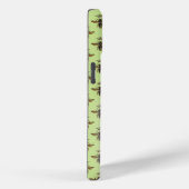 Coques Case-Mate iPhone Girly Lime Green Gold Bee Grid Bible Queen Bee (Verso / Droite)