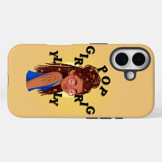 Coques Case-Mate iPhone Girly pop locs phone case (Verso (horizontal))