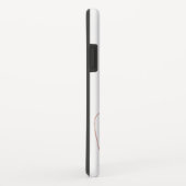 Coques Case-Mate iPhone Girly Pop - Orange/Brown (Dos/Droite)