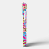 Coques Case-Mate iPhone Gizmo | Pink Peace & Love Motif (Verso / Gauche)