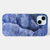 Coques Case-Mate iPhone Glace bleue (Verso (horizontal))