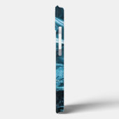 Coques Case-Mate iPhone Glace Bleue Abstraite Dans Une Grotte De Glace (Verso / Gauche)