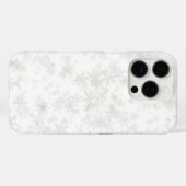 Coques Case-Mate iPhone Glace et neige texturée (Verso (horizontal))
