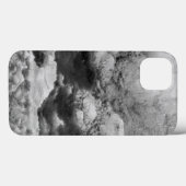 Coques Case-Mate iPhone Glace Noire Et Blanche Abstrait (Verso (horizontal))