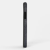 Coques Case-Mate iPhone Glace noire | Personnalisé (Dos/Droite)
