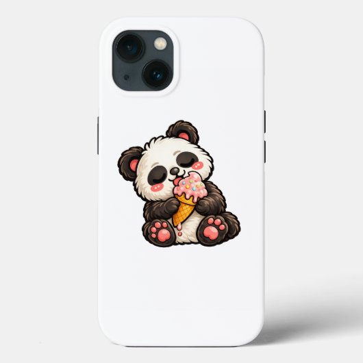 Coques Case-Mate iPhone Glace Panda Mignon (Verso)