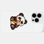 Coques Case-Mate iPhone Glace Panda Mignon (Verso (horizontal))