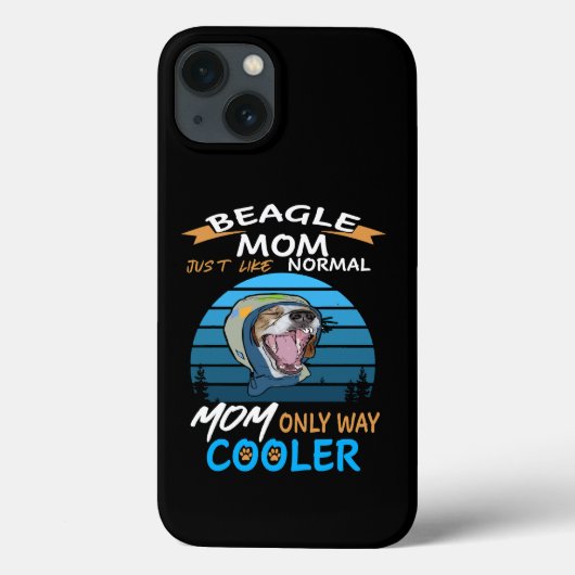 Coques Case-Mate iPhone Glacière de maman Beagle 39 (Verso)