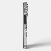 Coques Case-Mate iPhone Glam Chic Silver Parties scintillant Drives Monogr (Verso / Droite)
