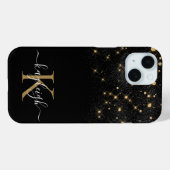 Coques Case-Mate iPhone Glam Gold Parties scintillant scintillant Elegant (Verso (horizontal))