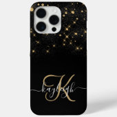 Coques Case-Mate iPhone Glam Parties scintillant or diamant étincelle Élég (Verso)