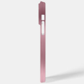 Coques Case-Mate iPhone Glamour Signature Pailleté Rose Clair (Verso / Gauche)