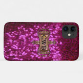 Coques Case-Mate iPhone Gleem Shea II Jolie Fille Lling Monogramme (Dos (Horizontal))