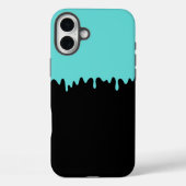 Coques Case-Mate iPhone Glissant turquoise (Verso)