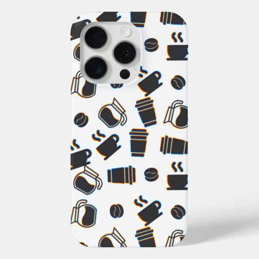 Coques Case-Mate iPhone Glitch café (Verso)